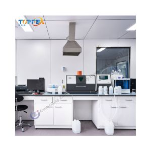 Customizable Lab Island Bench for Laboratories with High Standards and