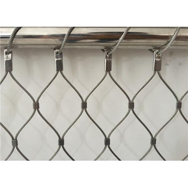 High Quality Pool Iron Fence Mesh Flexible Stainless Steel Wire Rope Zoo Mesh