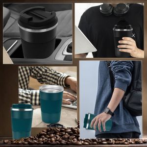 Buy cheap Travel Coffee Mug 16 Oz  Insulated Coffee Cups With Lid Spill Proof from wholesalers