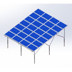 Buy cheap Aluminum Solar Ground Mount System Solar Panel Rack Pv Mounting Systems from wholesalers