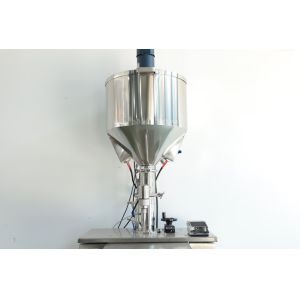 Quantitative Paste Cosmetic Liquid Filling Machine Dual Purpose