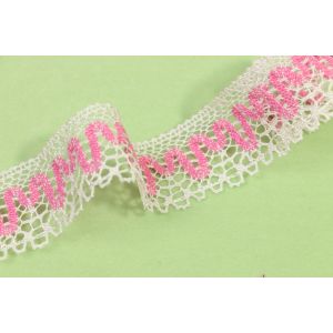 Buy cheap Recyclable Cotton Crochet Lace Trim Reusable Unstretched Contrast Patterned from wholesalers