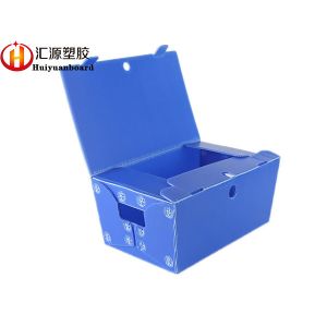 Buy cheap Environmental Corrugated Plastic Totes , Corrugated Plastic Box With Lid from wholesalers
