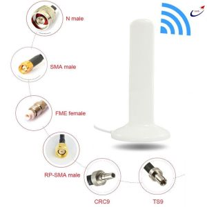 China For Huawei Wifi Modem Router 4G Connector TS9 White ABS Material Wifi  Antenna on sale