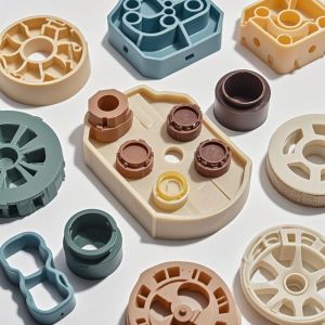 Buy cheap Smooth Surface White Red And Black CNC Machining Plastic Parts ABS PP PC PA POM from wholesalers