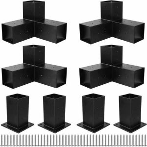 Buy cheap 4x4 Pergola Right Angle Brackets Wooden Post Brackets for Extending Gazebo Arbours Kit from wholesalers