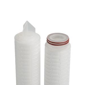 Buy cheap 80C Max Operating Temperature Pleated Filtration Cartridge For Industrial Filtration from wholesalers