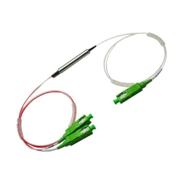 Quality 980nm ~1550nm Filter WDM SM 1x2 With 900um Leg In SC/APC Connectors for sale