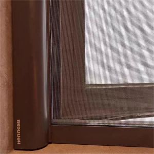 Fiberglass Retractable Screen Window Insect Resistant Mesh Window Customizable