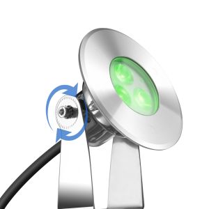 Buy cheap SS316L VDE 130ma LED Spike Light 3W 90lm IP68 SMD3535 from wholesalers