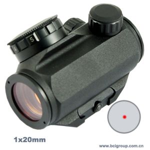 Buy cheap Rifle Optic Red Dot Riflescope 1x20mm dot sights from wholesalers