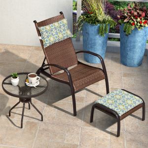 Buy cheap Iron Single Patio Sun Lounger Customized Garden Recliner Chairs from wholesalers