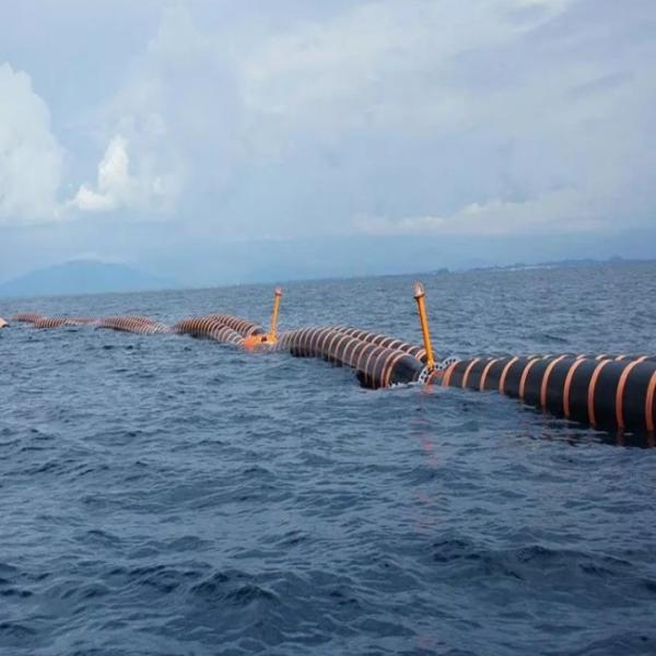 Fluids 12.0m Length Rubber Floating Marine Oil Hose