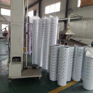 10L Metal Paint Bucket with Lock Ring and Lid for Industrial Use