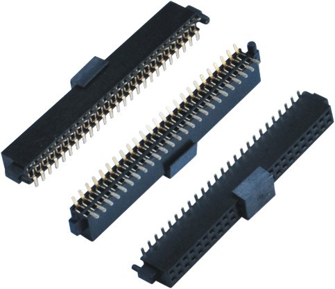 China 1.27 Pitch  Connectors 2 Low 8-60pins SMT Female Pin Headers , Pin Header Connector With Cap  LCP plastic on sale China 1.27 Pitch  Connectors 2 Low 8-60pins SMT Female Pin Headers , Pin Header Connector With Cap  LCP plastic on sale