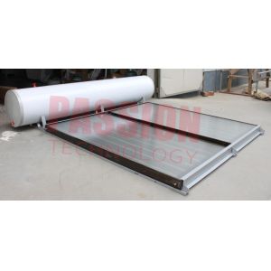 Pressurized Flat Plate Solar Water Heater Rooftop Intelligent Controller High