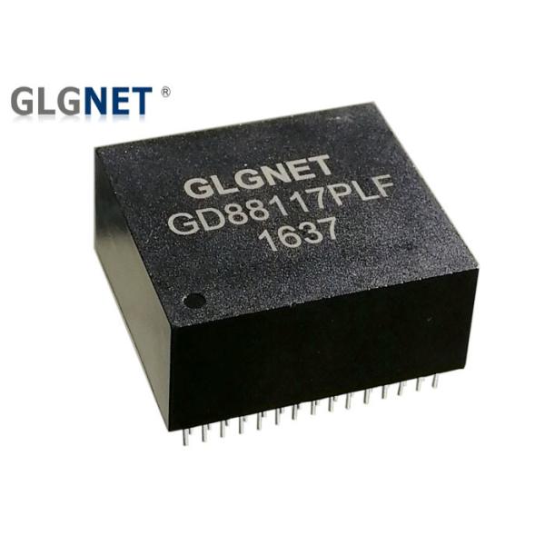 Buy cheap PoE Function LAN Isolation Transformer 88 PIN 1G Base -T Full Quad Port Applications from wholesalers