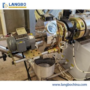 Buy cheap Parallel Twin Screw Granulating Masterbatch PVC Pelletizing Machine from wholesalers