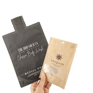 Buy cheap Flat Smellproof Metallic Foil Nut Mylar Heal Seal Bags Pouch Frosted Window Texture With Hang Hole Three Side Seal Bag from wholesalers