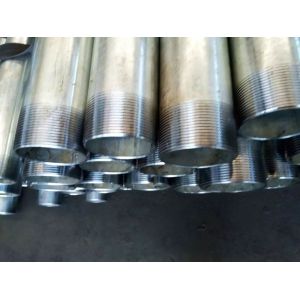 Buy cheap Seamless GI Steel Pipes with threading and couplings from wholesalers