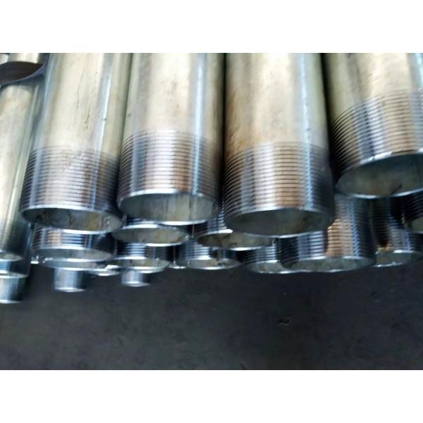 Buy cheap Seamless GI Steel Pipes with threading and couplings from wholesalers