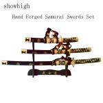 Buy cheap hand made japanese samurai swords set SS201 from wholesalers