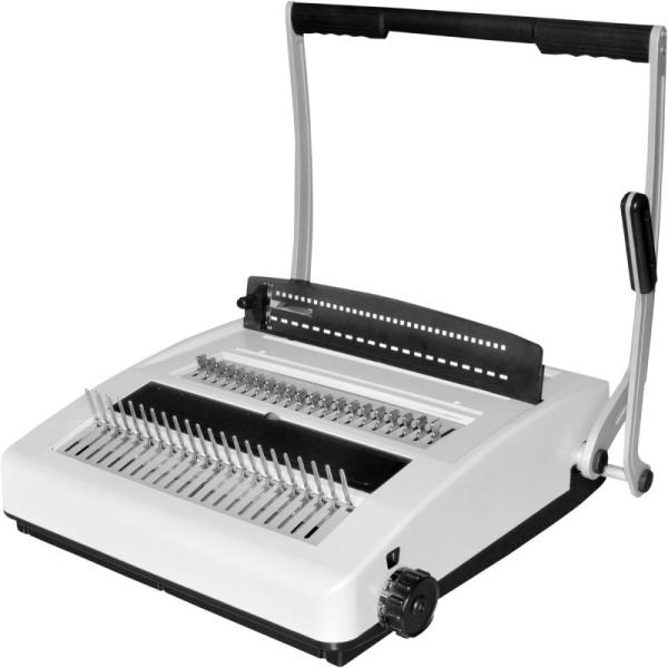 Quality Portable 500 Sheets 330mm Paper Coil Binding Machine for sale