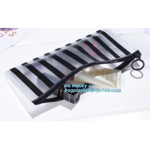 Buy cheap pvc slider bag vinyl Zip lockk bag, vinyl slider Zip lockk waterproof beach bags with zipper, zipper bag vinyl toiletry zipp from wholesalers