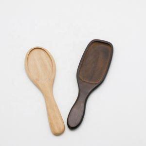 China Smooth Wooden Handle Paddle Cushion Hair Brush on sale