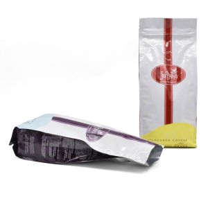 Buy cheap 8 Sides Sealing MOPP Matt 250g Coffee Packaging Pouch from wholesalers