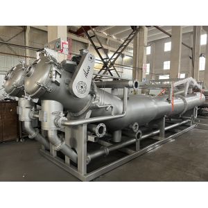 Buy cheap Liquid Flow Woven Fabric Dyeing Machine L Shape With High Energy Efficiency from wholesalers