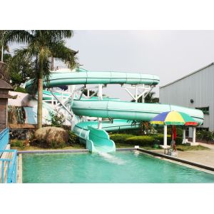 Buy cheap Outside Vison Huge Water Slides Custom Length And Platform Height HT-44 from wholesalers