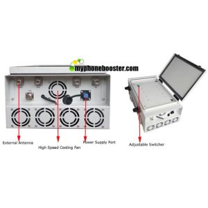 Buy cheap 75w 5 Channels High Power Prison Jail Signal Jammer Blocker Jam GSM DCS 3G 4G Wifi Signals Range Up To 100m With DC27V from wholesalers