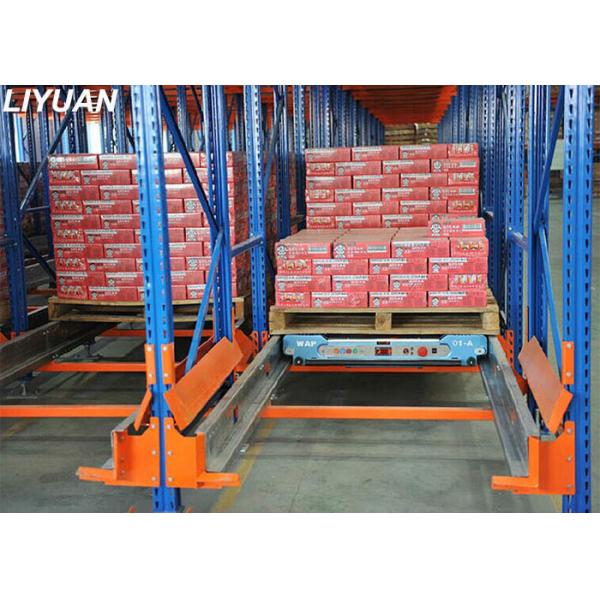 Quality Radio Pallet Shuttle Automation , Automated Warehouse Racking System Flexible for sale