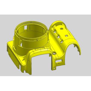 Buy cheap HDPE Material Rapid Prototyping 3D Printing Rapid Prototype Molding from wholesalers