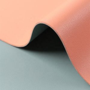 Buy cheap 1.8mm Thickness PVC Leather with Cowhide Pattern and Double Faced Design for Bags and Furniture from wholesalers