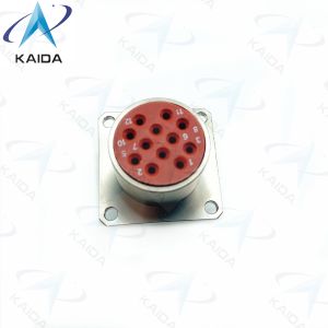 Harsh Environments XC24F12K1D1 Electroless Nickel Connector Shell with 12