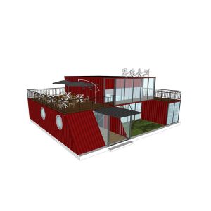 40ft Prefabricated Composite Steel Shipping Container Homes