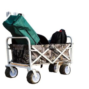 Buy cheap All Terrain Wheels Beach Wagon with Collapsible Folding Design and Qingdao Port Loading from wholesalers