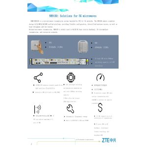 1 Network IP Microwave ER2020E Split Type Indoor And Outdoor Transmission