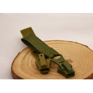 Buy cheap Garment / Packback Different Coloured Metal Zip Sliders With Woven Labels from wholesalers