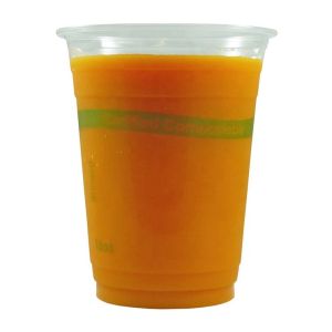 Buy cheap Clear Compostable Biodegradable PLA Cups for Soda Coffee Tea product