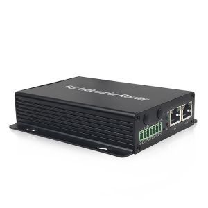 Buy cheap Practical Black Industrial Modem Router 1000Mbps 2 Gigabit Ports from wholesalers