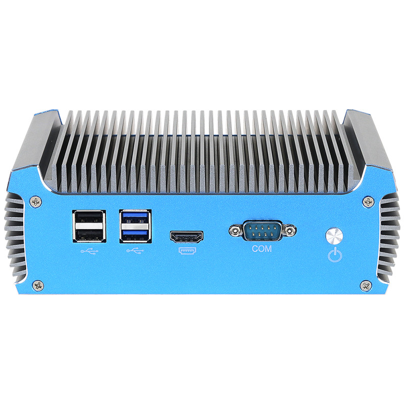 Intel Celeron 3865U Soft Router Mini PC With 6 RJ45 i211AT Gigabit LAN And DDR4