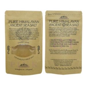 Buy cheap Custom Kraft Paper Herb Packaging Pouch Zipper Stand Up Laminated Bag from wholesalers