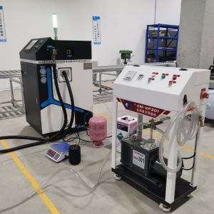 Buy cheap Automatic Refrigerant Charging Machine R134a R410a Freon Filling Machine Ac Gas Charging Station High Precision Refrigerant Recharge Equipment from wholesalers