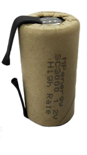 Sub C Nimh Cell Power Tools Battery 3000mAh 1.2V 15C Nimh Battery