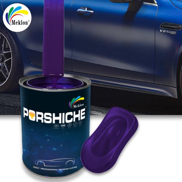 Quality Acrylic Car Paint Coating Auto Refinish 1K  PU Polyurethane Car Spraying Paint for Car Care Repair Product for sale