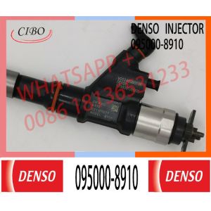 Buy cheap high pressure diesel engine pump injector 095000-8910 for HOWO VG1246080106 common rail same quality as origina from wholesalers