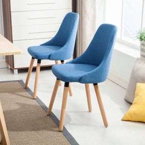 Buy cheap Solid No Folding Hotel Fabric Beetle Dining Chair from wholesalers